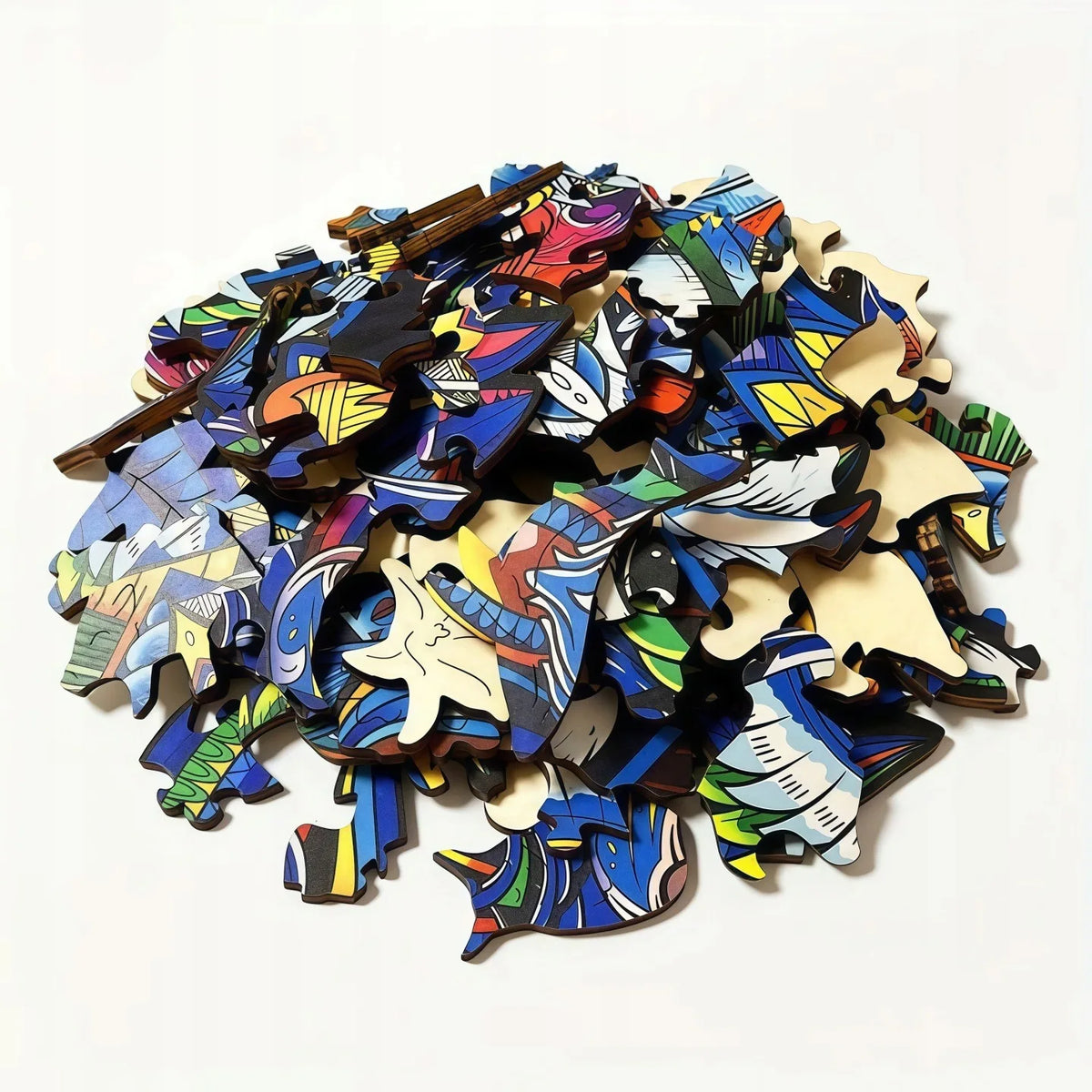 Puzzle Chats & Fleurs en Bois – 135 Pièces aux Formes Originales