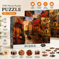 Puzzle 1000 pièces – Venise au coucher du soleil – 50 × 70 cm