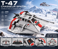Chasseur spatial MOC T-47 – 2365 pièces | Modèle à construire