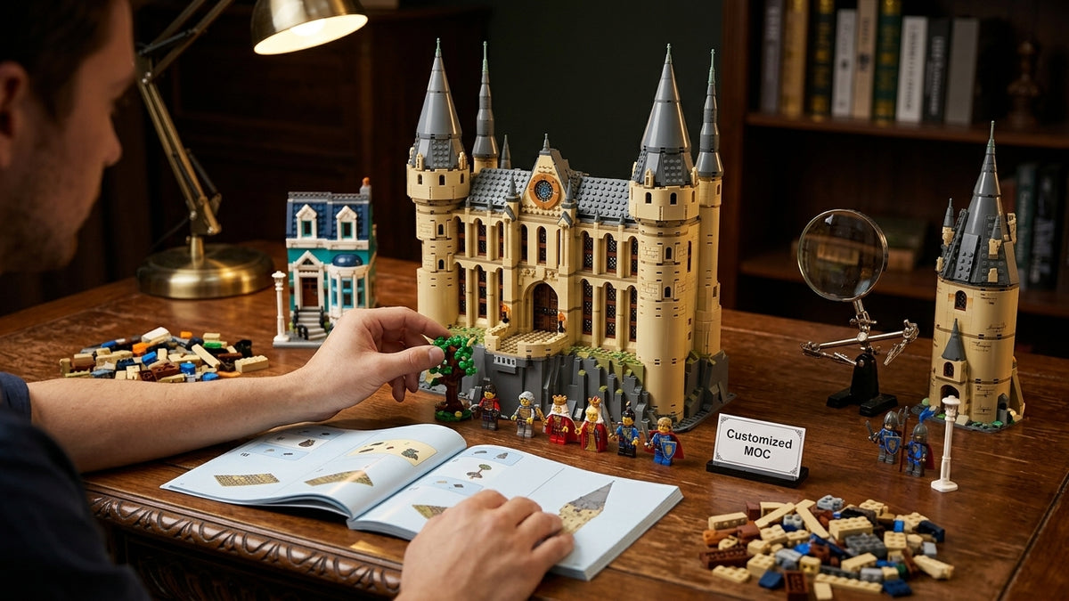 Château médiéval à construire – Kit MOC 3607 pièces