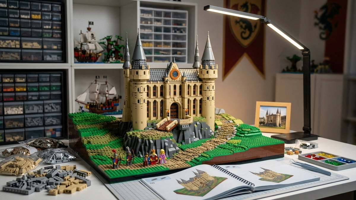 Château médiéval à construire – Kit MOC 3607 pièces