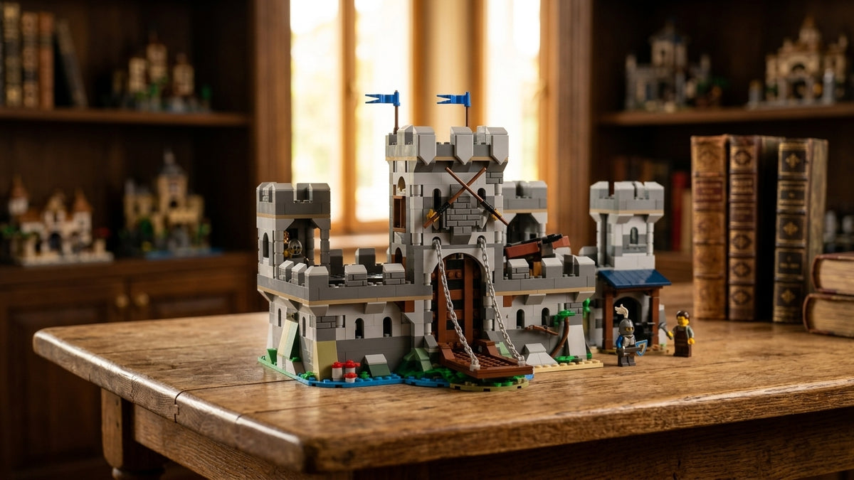 Château médiéval du Faucon – Kit de construction MOC 910 pièces