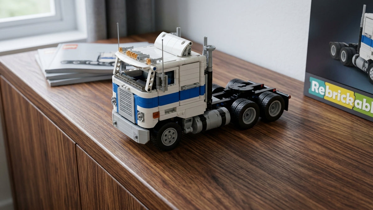 Camion américain à construire – Kit MOC 1265 pièces