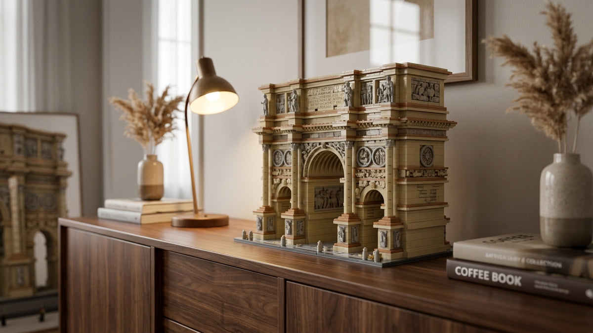 Arc de Constantin à construire – Maquette en briques MOC 3101 pièces