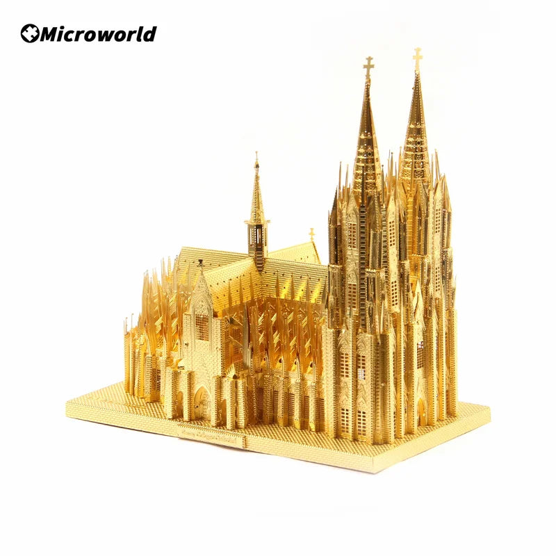 Puzzle 3D en métal – Monuments célèbres à construire