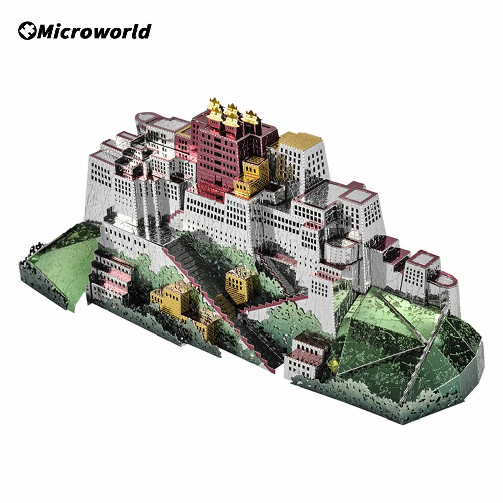 Puzzle 3D en métal – Monuments célèbres à construire
