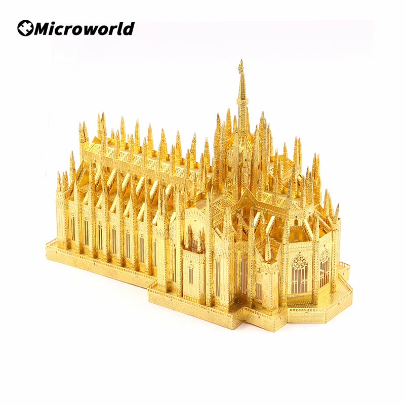 Puzzle 3D en métal – Monuments célèbres à construire