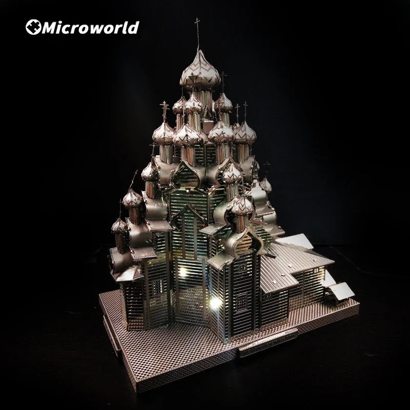 Puzzle 3D en métal – Monuments célèbres à construire