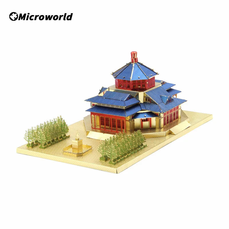 Puzzle 3D en métal – Monuments célèbres à construire
