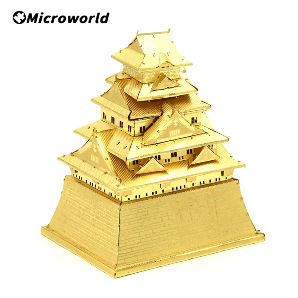 Puzzle 3D en métal – Monuments célèbres à construire