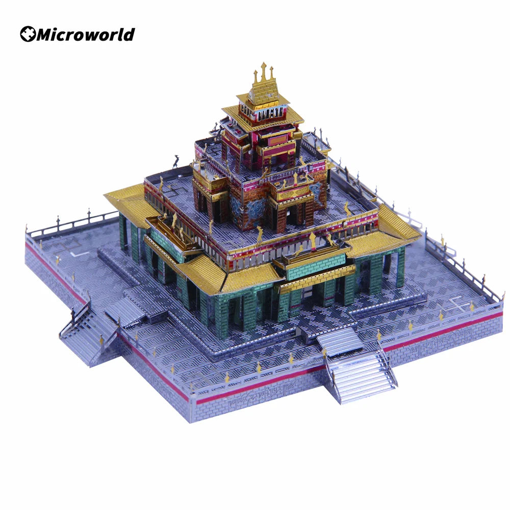 Puzzle 3D en métal – Monuments célèbres à construire