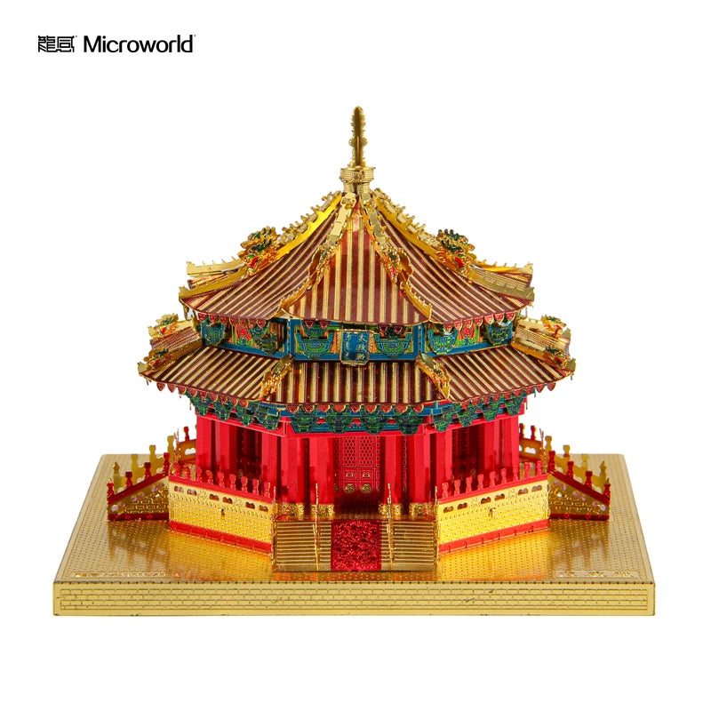 Puzzle 3D en métal – Monuments célèbres à construire
