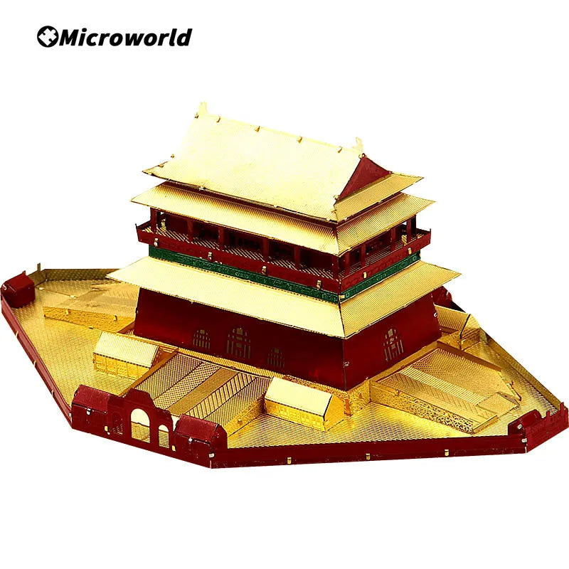 Puzzle 3D en métal – Monuments célèbres à construire