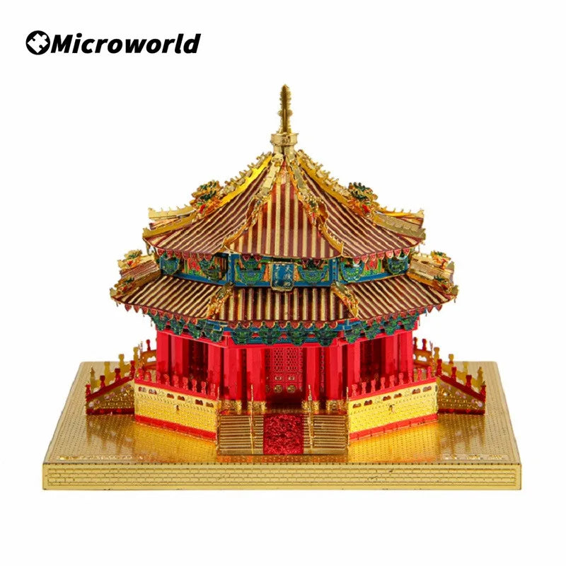 Puzzle 3D en métal – Monuments célèbres à construire