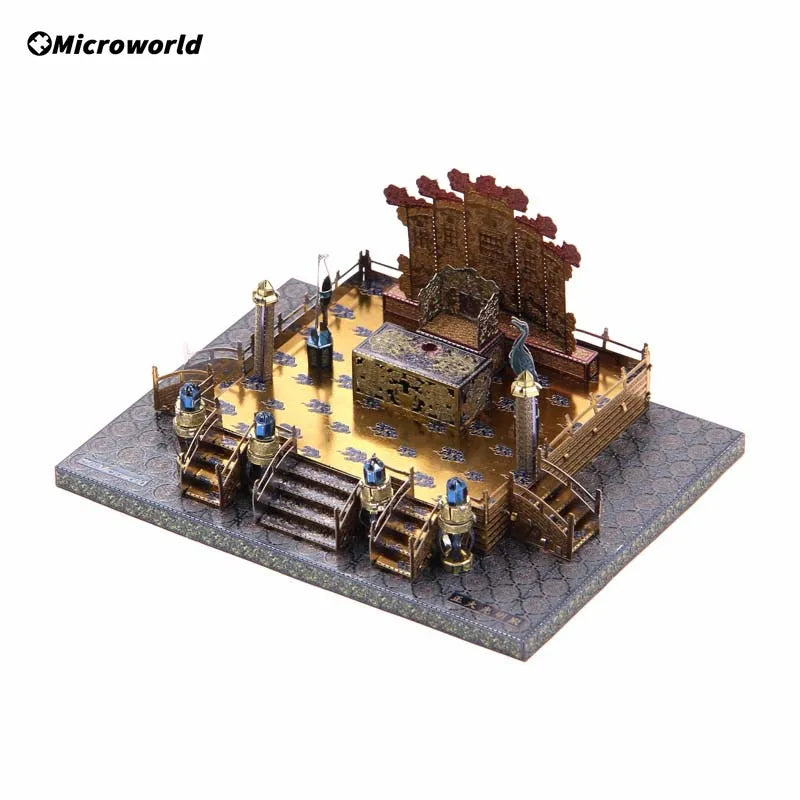 Puzzle 3D en métal – Monuments célèbres à construire