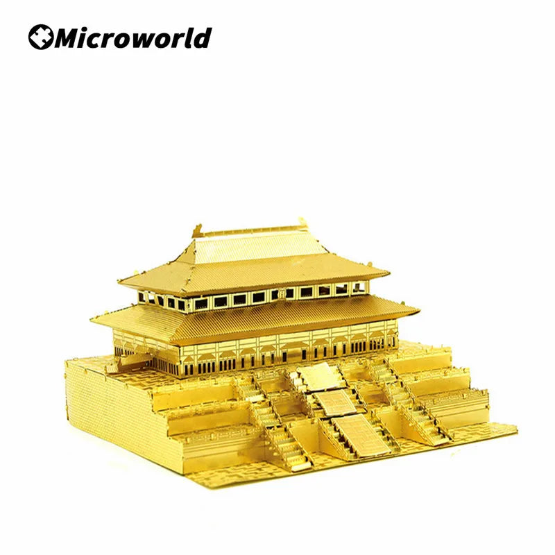 Puzzle 3D en métal – Monuments célèbres à construire