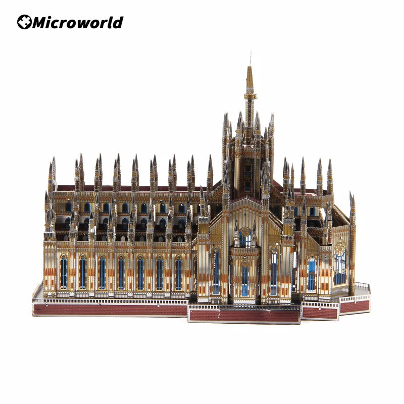 Puzzle 3D en métal – Monuments célèbres à construire