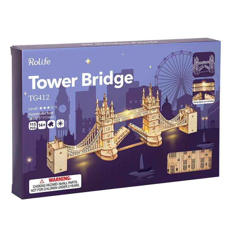 Puzzle 3D en bois – Monuments célèbres du monde