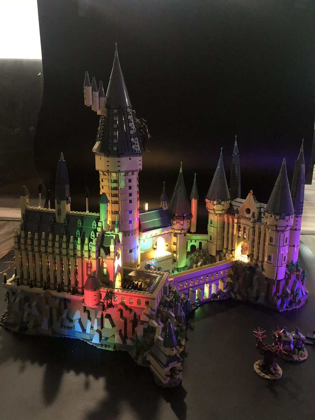 Kit d’éclairage LED pour château en briques – Mise en lumière décorative