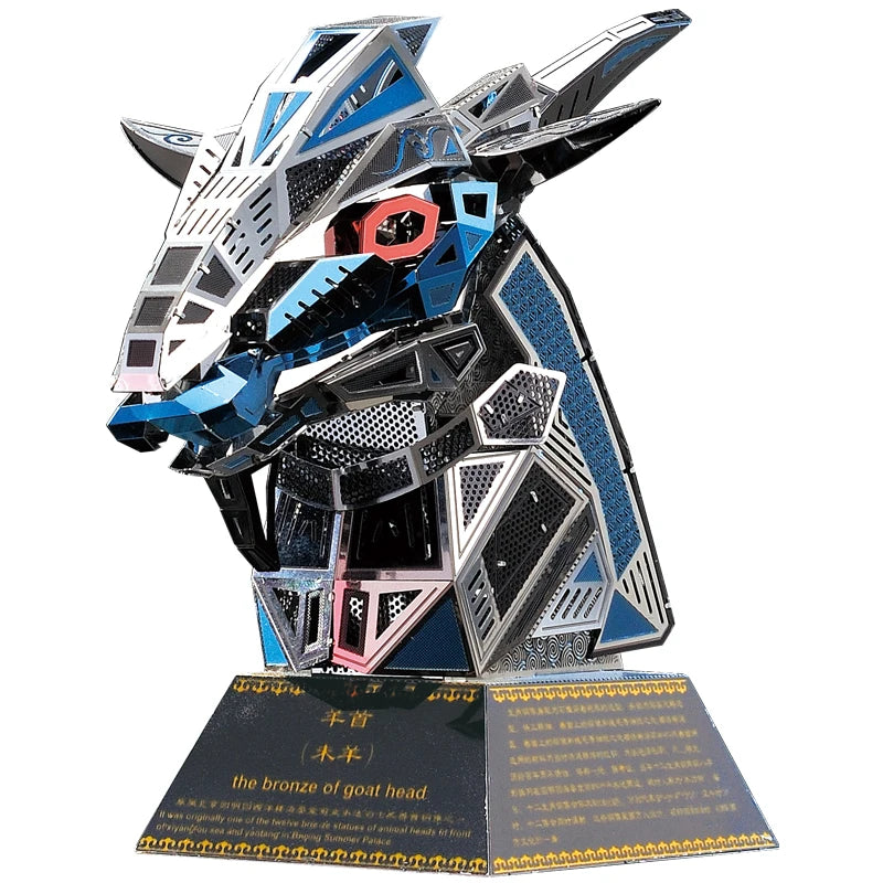 Puzzle 3D Métallique – Animaux du Zodiaque Chinois à Construire