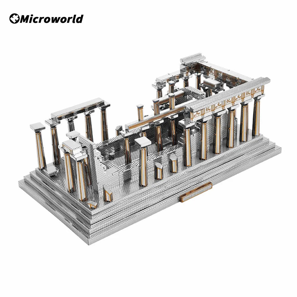 Puzzle 3D en métal – Monuments célèbres à construire
