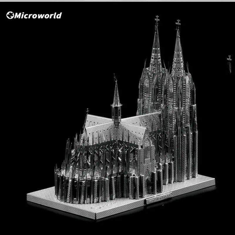 Puzzle 3D en métal – Monuments célèbres à construire
