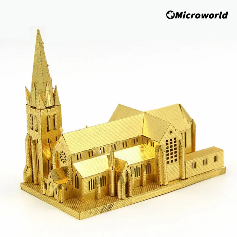 Puzzle 3D en métal – Monuments célèbres à construire