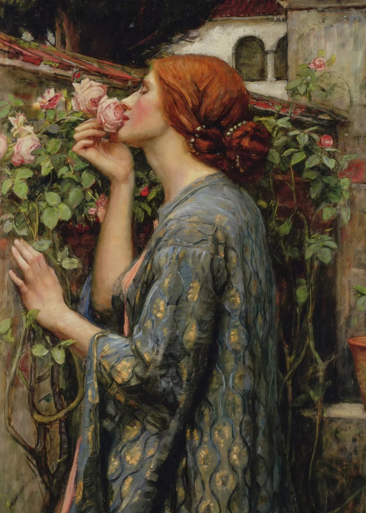 Puzzle Portrait de Femme Baroque – Ange Déchu – 1000 Pièces