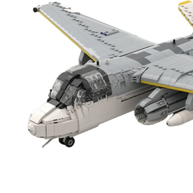 ✈️ Avion de Chasse MOC – Kit de Construction 2092 Pièces – Échelle 1:35