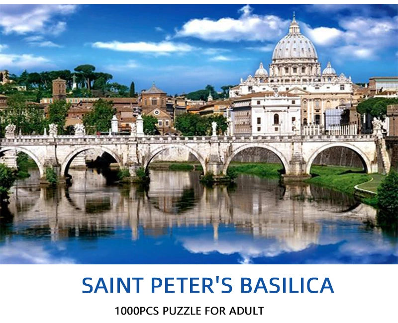 Puzzle Peintures Célèbres – Paysages & Personnages – 1000 Pièces