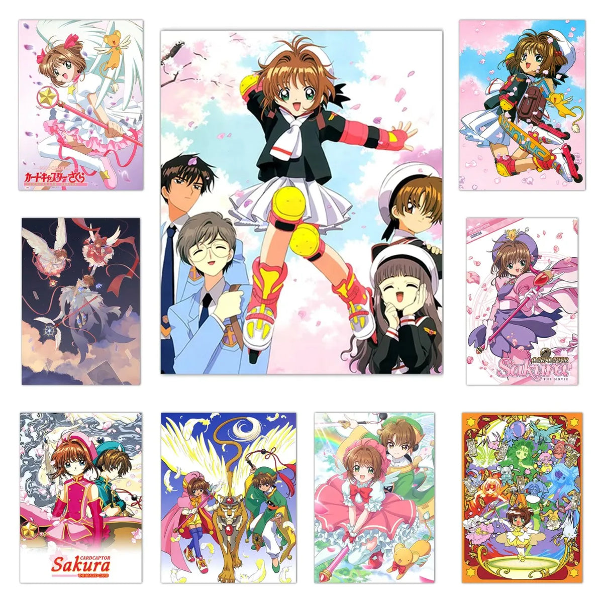 Puzzle Anime Cardcaptor Sakura pour Adultes – Jeu de Réflexion & Décoration