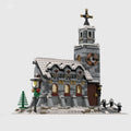 Église d’Hiver MOC en Briques – 1074 Pièces