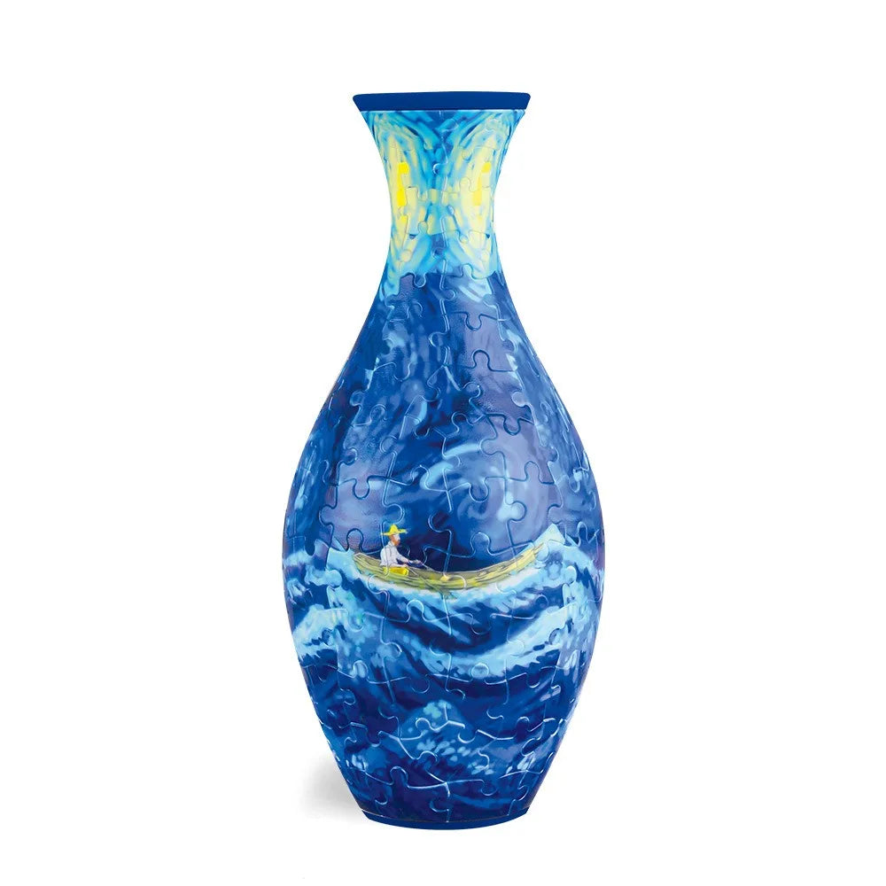 Vase Puzzle 3D à Construire – 160 Pièces