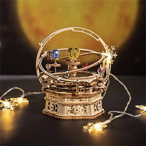 Boîte à musique mécanique – Puzzle 3D en bois à construire