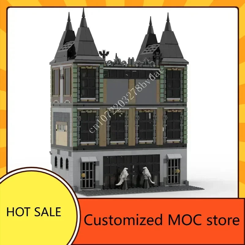 Manoir Malfoy en briques de construction MOC – 3 041 pièces – 14 ans et +