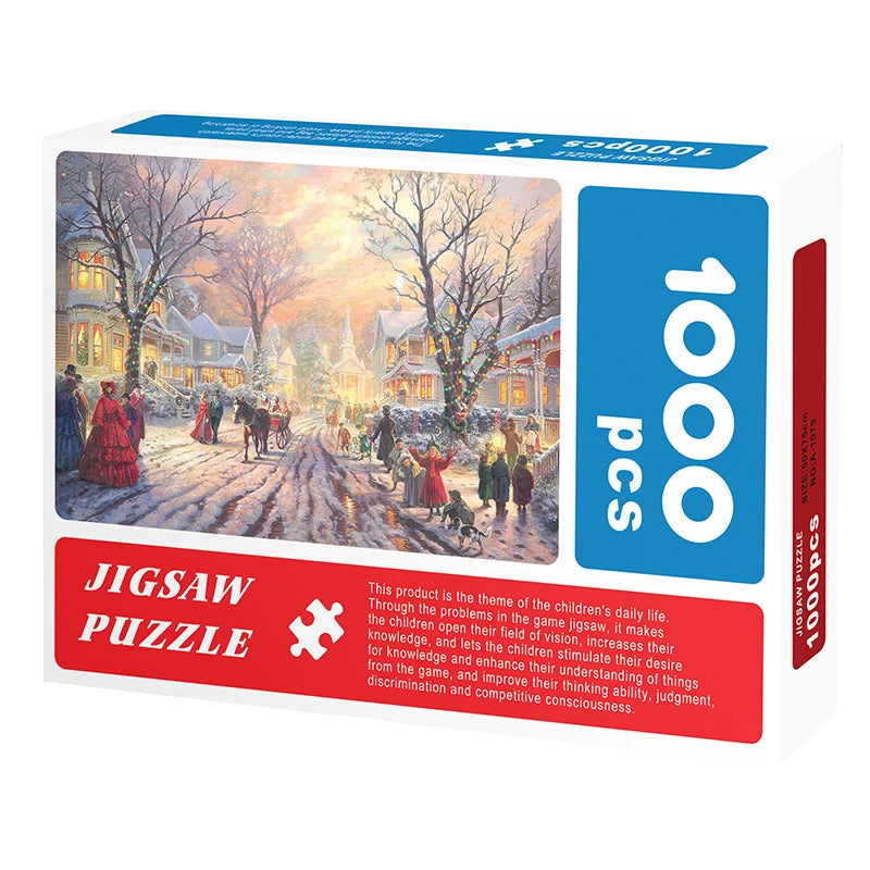 Puzzle Peintures Célèbres – Paysages & Personnages – 1000 Pièces