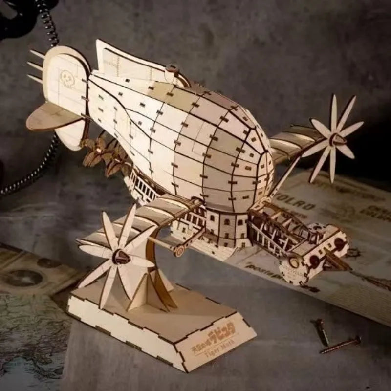 Maquette 3D en Bois à Construire