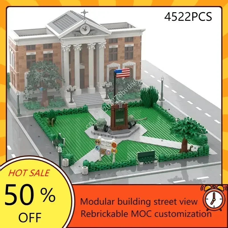 Tour de l’horloge modulaire MOC – Jeu de construction de 4 522 pièces
