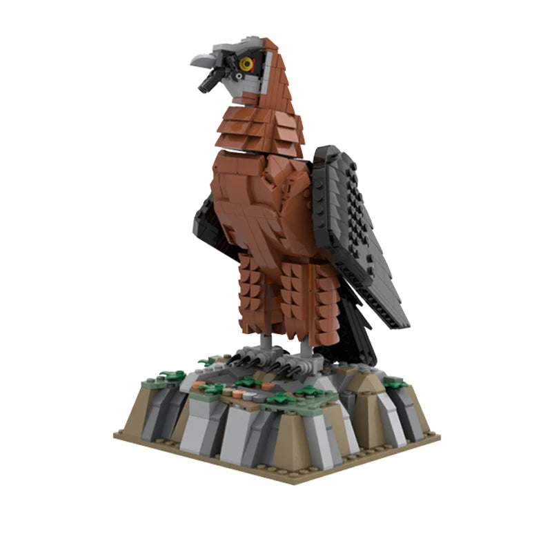 Maquette Vautour Barbu – 842 Pièces à Construire, Modèle DIY