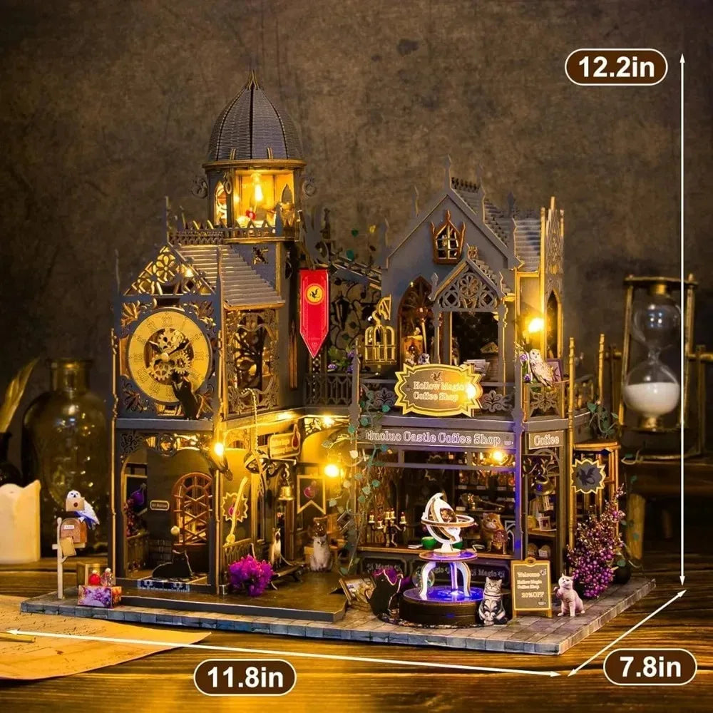 Château Magique 3D – Maquette en Blocs à Construire
