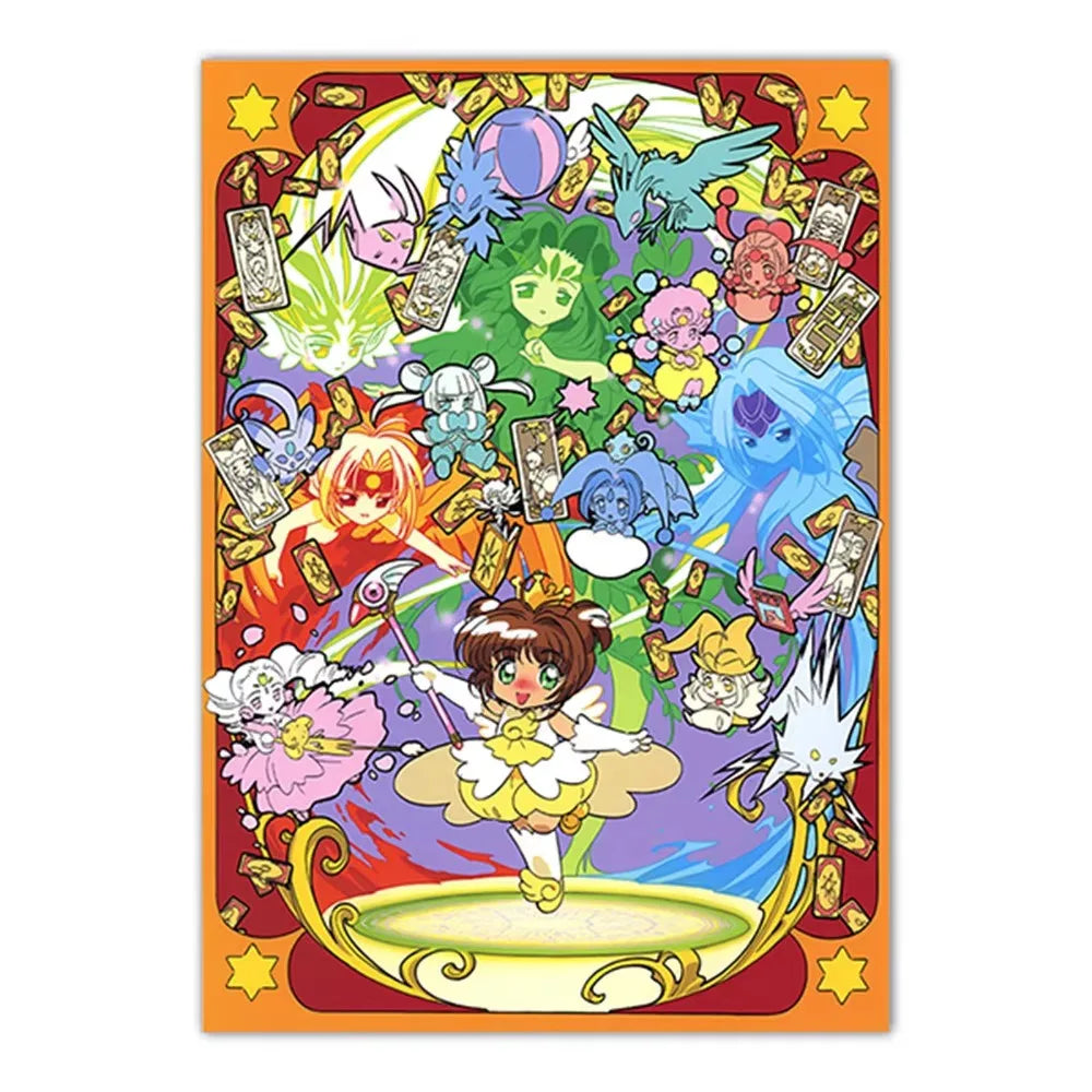 Puzzle Anime Cardcaptor Sakura pour Adultes – Jeu de Réflexion & Décoration