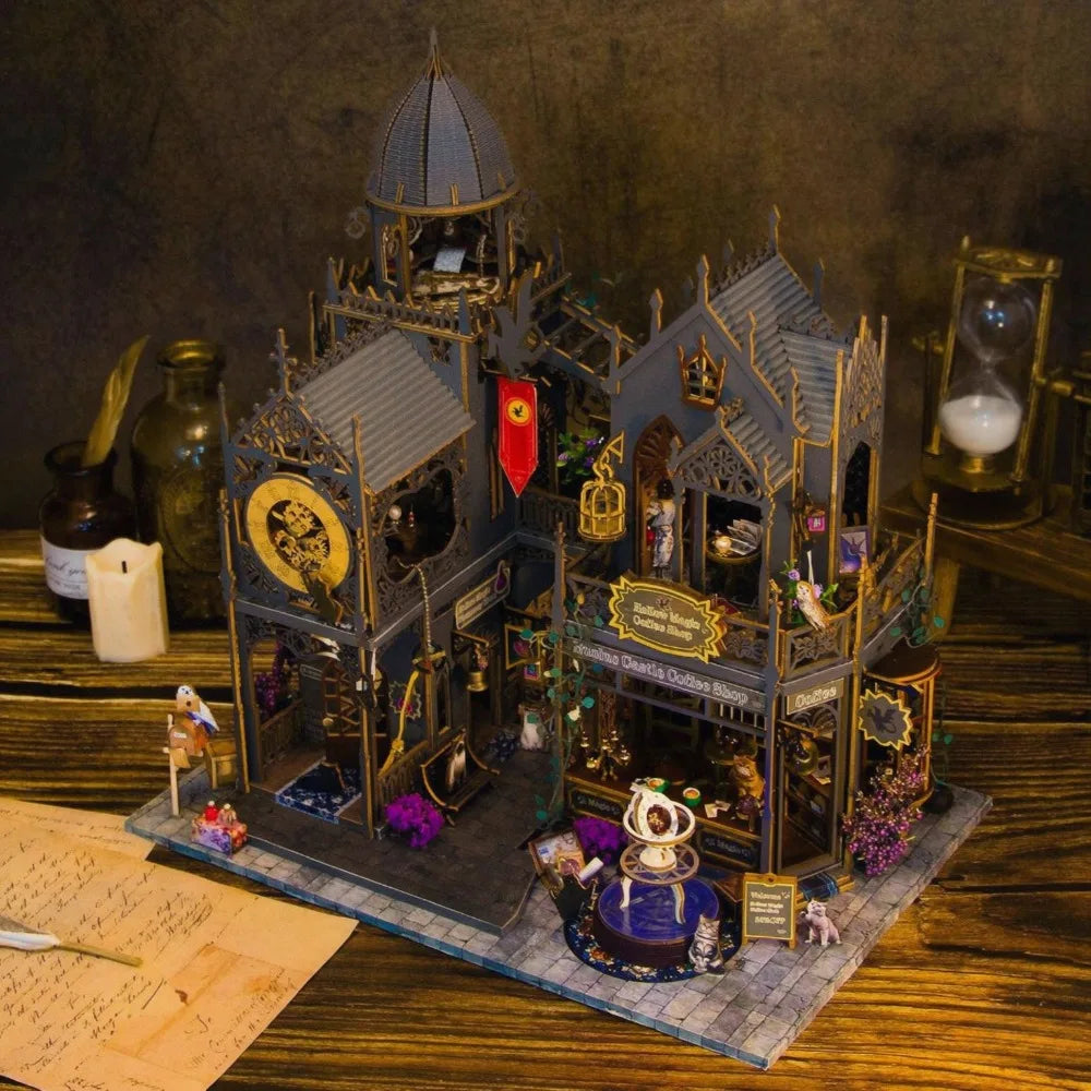 Château Magique 3D – Maquette en Blocs à Construire