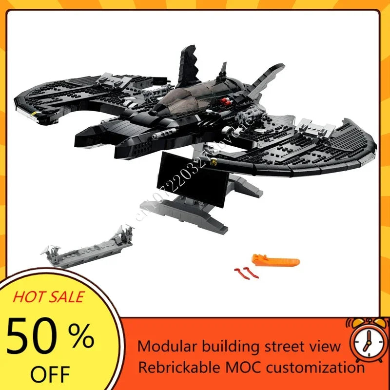 Vaisseau spatial MOC 2363 pièces – Construction 3D pour ados et adultes