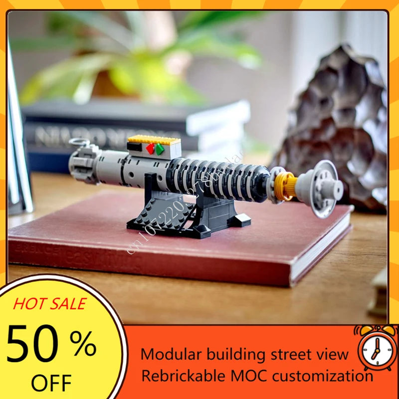 Sabre laser en briques à construire – 145 pièces – Modèle MOC de collection