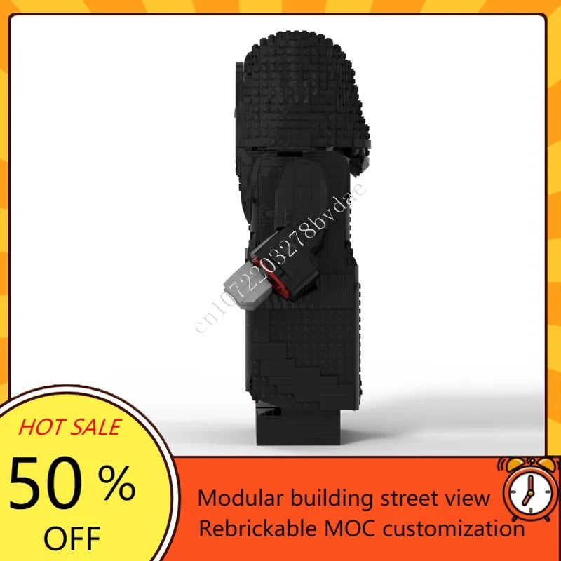 Figurine Empereur Galactique à Construire – Briques de Construction & Modèle de Collection