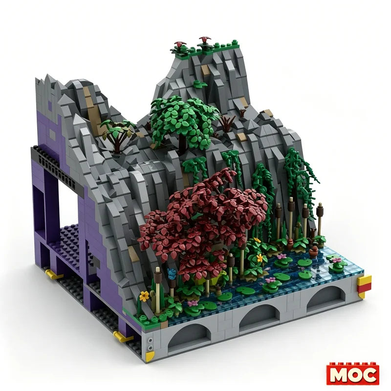 🏰 Château médiéval MOC à construire – 1 737 pièces