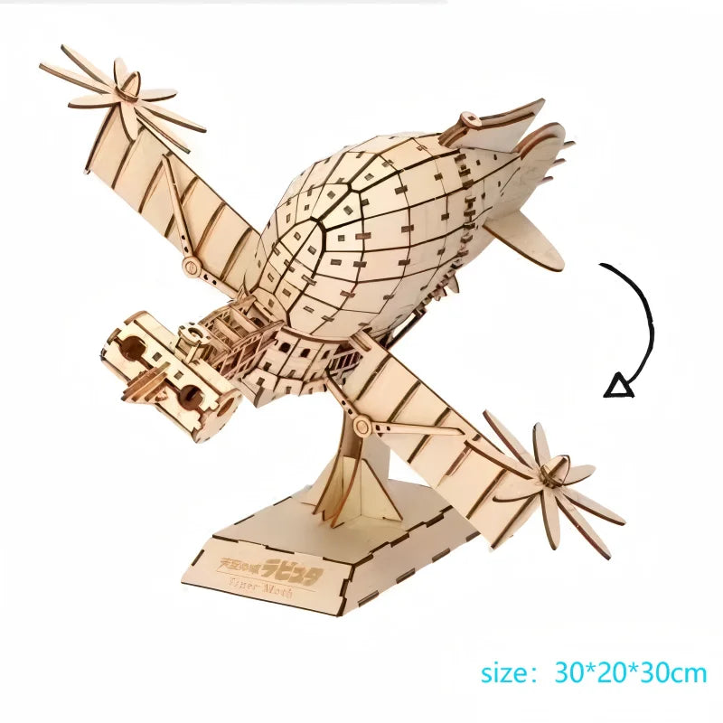 Maquette 3D en Bois à Construire
