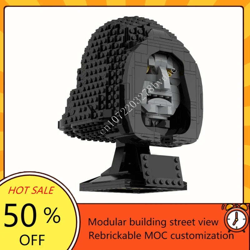 Figurine Empereur Galactique à Construire – Briques de Construction & Modèle de Collection