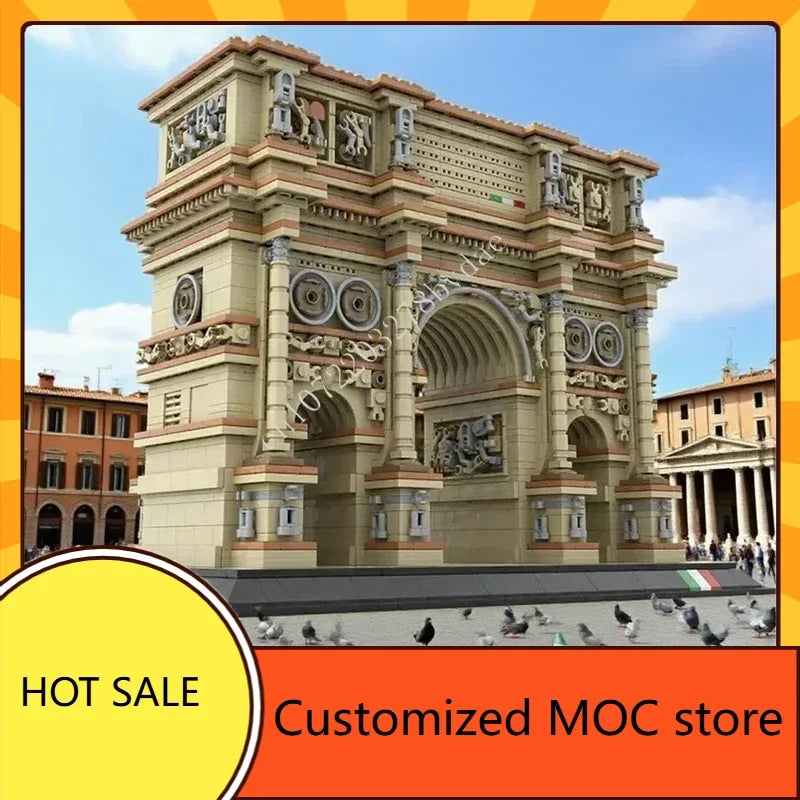 Arc de Constantin à construire – Maquette en briques MOC 3101 pièces