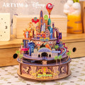 Boîte à Musique Zootopie 3D en Métal – Puzzle DIY à Assembler